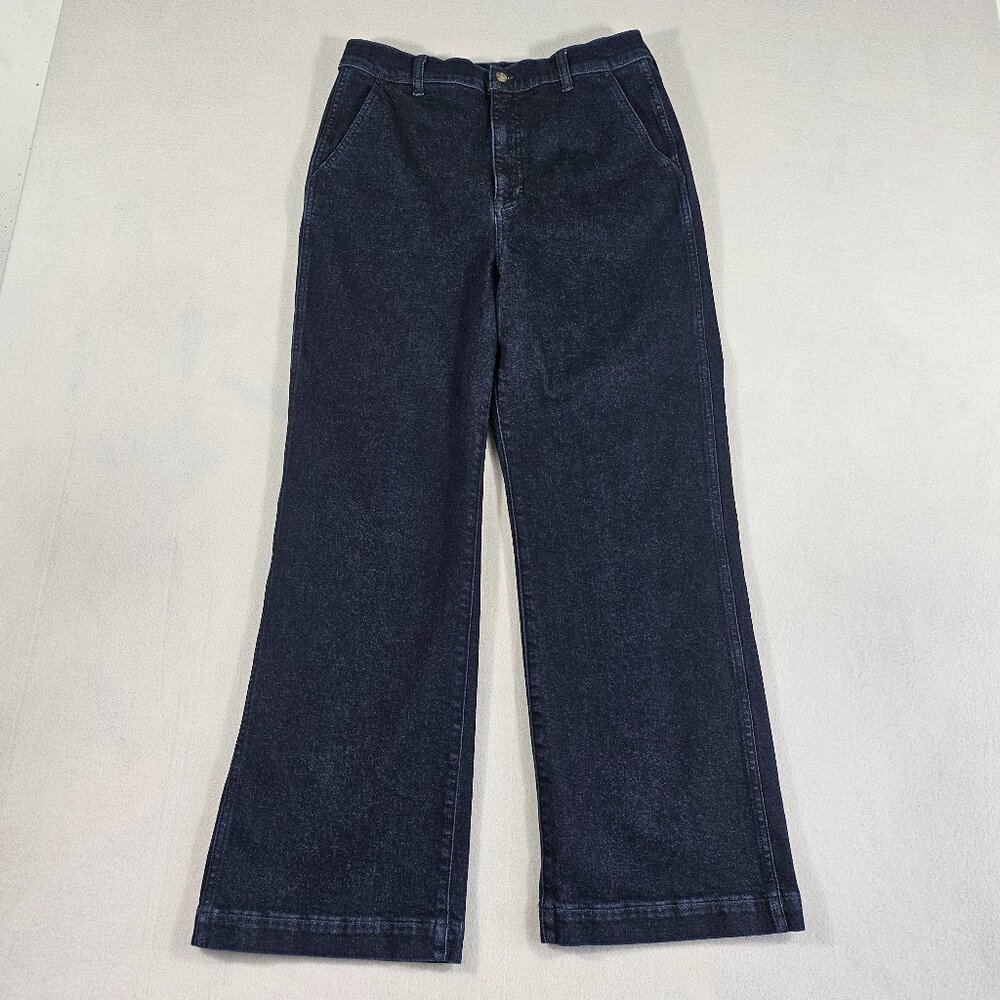 J. Crew Jeans Womens 30 Denim Signature Stretch Wide Leg Style BU834